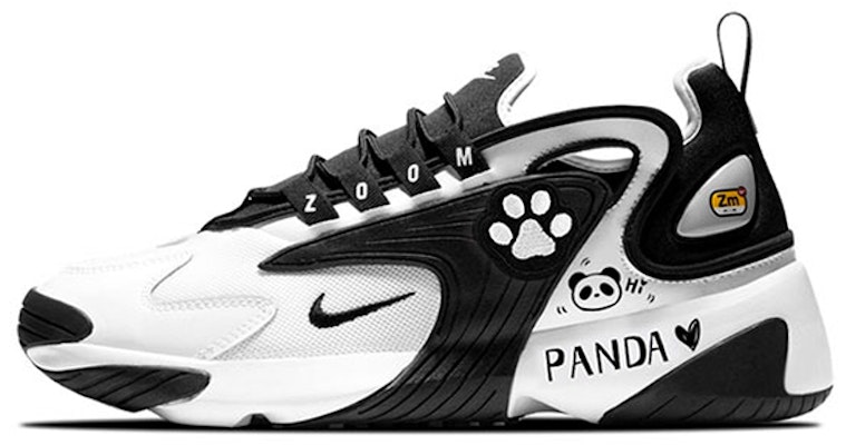 【訂製球鞋】 Nike Zoom 2K 復古 熊貓 布貼 水墨禮盒 低筒 跑步鞋 男女款 黑白 Buy 【訂製球鞋】 Nike Zoom 2K 復古 熊貓 布貼 水墨禮盒 低筒 跑步鞋 男女款 黑白