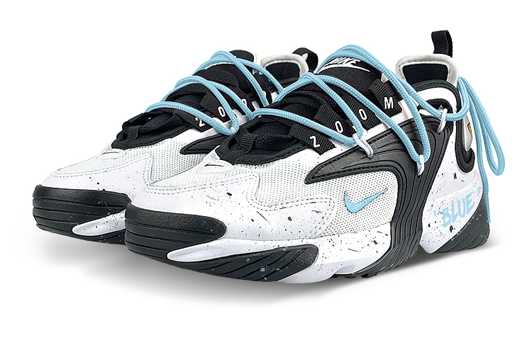 Lookbook [Sneakers Kustom] Nike Zoom 2K 'Sky Blue Splatter' AO0269-101(Team47-男款Z天蓝)