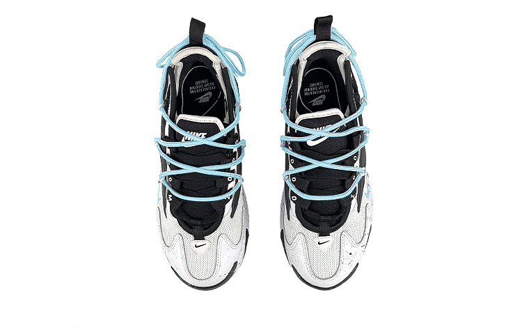 Shop 【訂製球鞋】Nike Zoom 2K 禮盒 解構 復古 天空藍 潑墨 低筒 跑步鞋 男女款 黑白