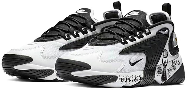 【定制鞋款】耐克Zoom 2K黑白'复古原始部落' AO0354-100(Team2-原始部落) Lookbook 【定制鞋款】耐克Zoom 2K黑白'复古原始部落' AO0354-100(Team2-原始部落)