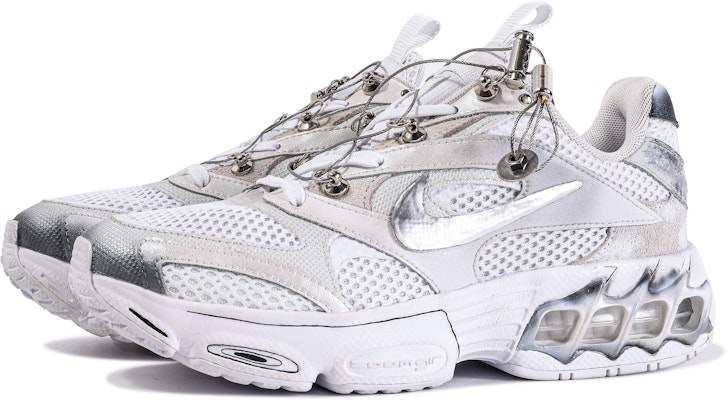 【定製球鞋】 Nike Zoom Air Fire 達文西定製機械妮 簡約 復古 金屬 防滑耐磨 低筒 跑步鞋 男女同款 金屬銀 Buy 【定製球鞋】 Nike Zoom Air Fire 達文西定製機械妮 簡約 復古 金屬 防滑耐磨 低筒 跑步鞋 男女同款 金屬銀