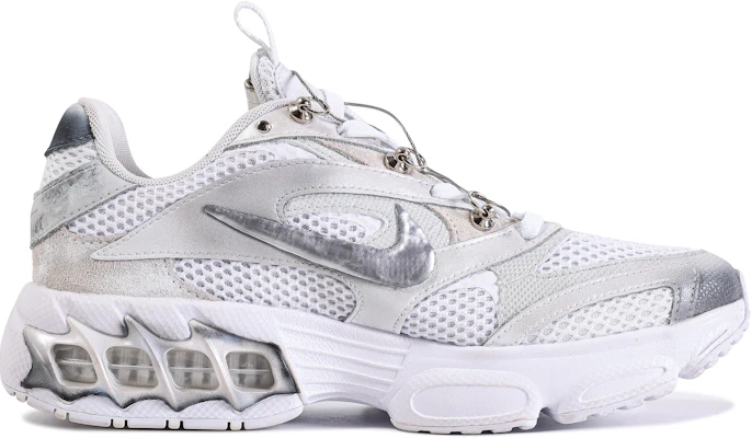 나이키 줌 에어 파이어 '다빈치 메탈릭 실버' (커스텀) CW3876-002-450507 Lookbook 나이키 줌 에어 파이어 '다빈치 메탈릭 실버' (커스텀) CW3876-002-450507