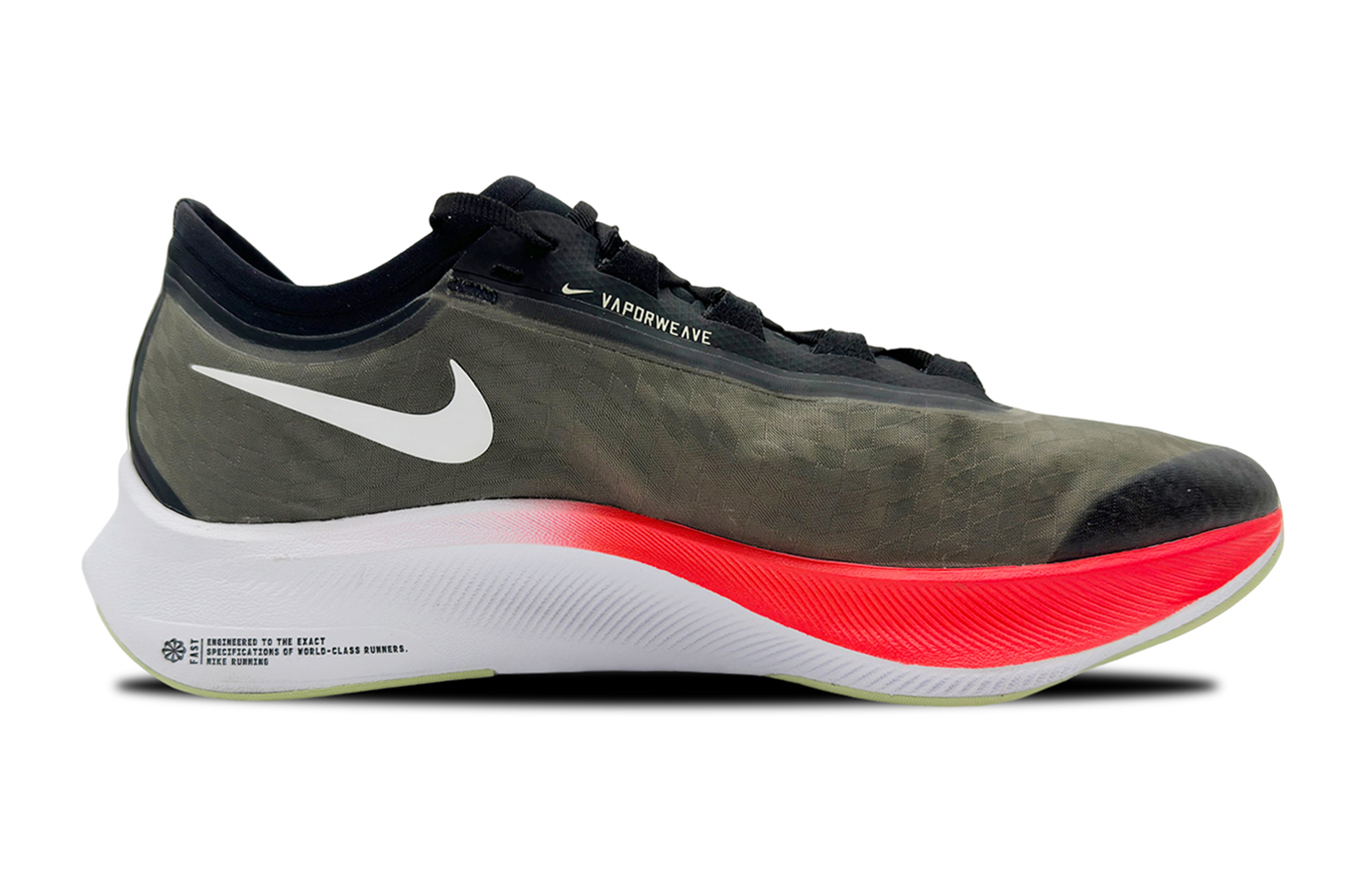 Lookbook 【訂製球鞋】Nike Zoom Fly 3 No.1 馬拉松 迅速泡綿緩震防滑通風吸汗 低筒 碳板 休閒跑鞋 男款 黑紅