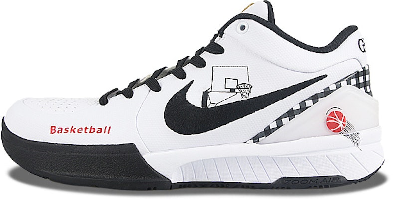 【カスタムシューズ】ナイキ ズームコービー4 'ホワイト ブラック' FJ9363-100-445520 FJ9363-100-445520 Buy 【カスタムシューズ】ナイキ ズームコービー4 'ホワイト ブラック' FJ9363-100-445520 FJ9363-100-445520