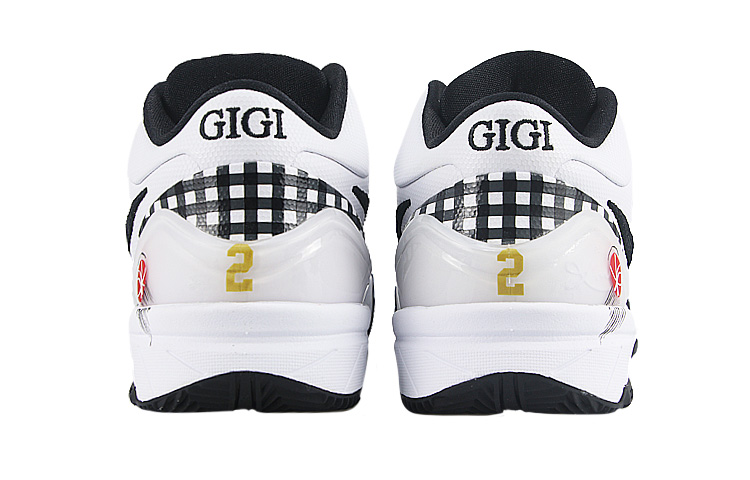 Shop [Kasut Custom] Nike Zoom Kobe 4 'Putih Hitam' FJ9363-100-445520