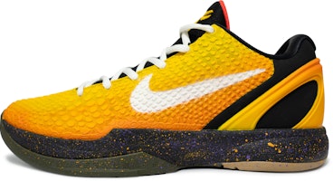 【客製版球鞋】 Nike Zoom Kobe 6 科比6日落 湖人 曼巴精神 減震回彈 低筒 Air Zoom Turbo 籃球鞋 男款 黃黑 Order 【客製版球鞋】 Nike Zoom Kobe 6 科比6日落 湖人 曼巴精神 減震回彈 低筒 Air Zoom Turbo 籃球鞋 男款 黃黑
