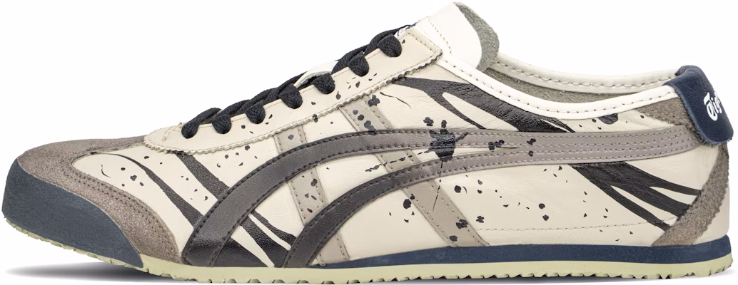 【客製化球鞋】 Onitsuka Tiger鬼塚虎 MEXICO 66 FZBB 禮盒水墨 墨漬 潑墨 耐磨輕便增高 低幫 生活休閒鞋 男女同款 黑棕 Buy 【客製化球鞋】 Onitsuka Tiger鬼塚虎 MEXICO 66 FZBB 禮盒水墨 墨漬 潑墨 耐磨輕便增高 低幫 生活休閒鞋 男女同款 黑棕