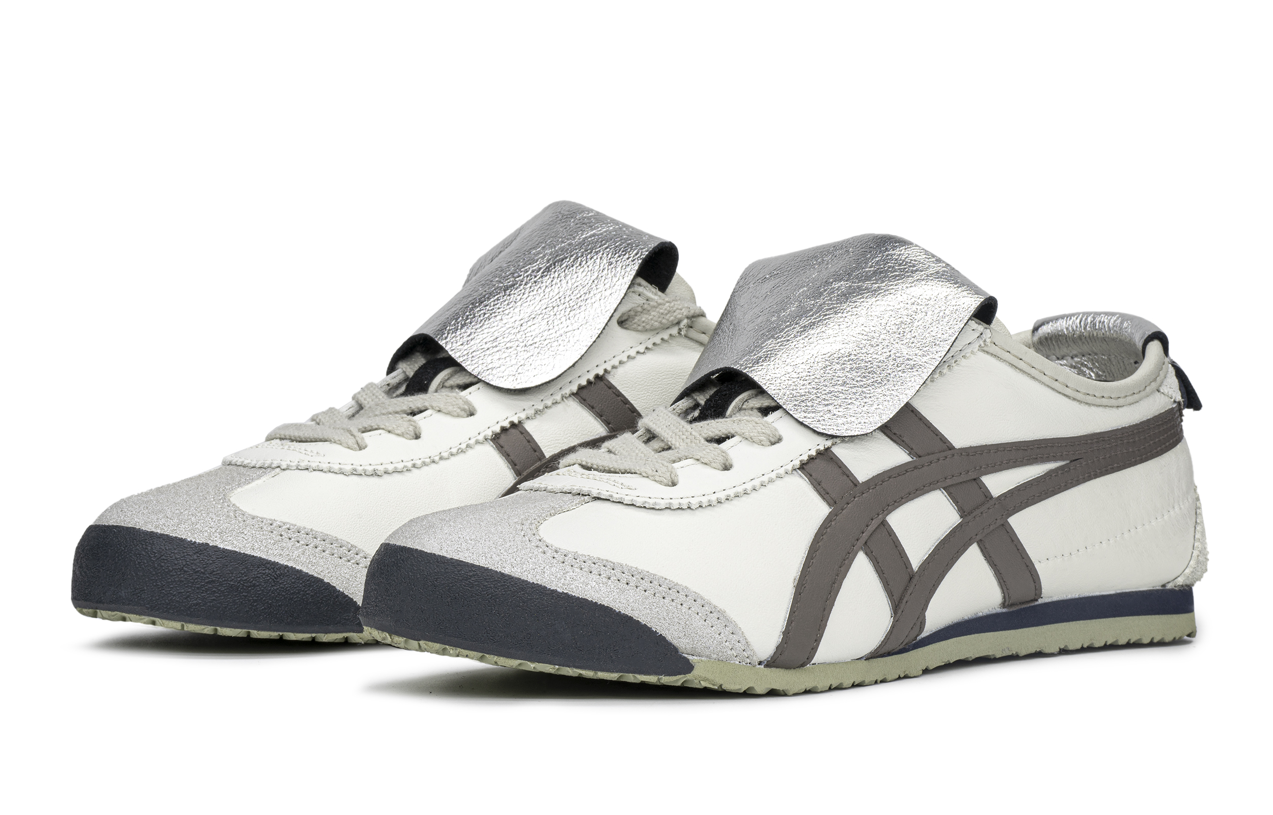 Lookbook [定制鞋款] Onitsuka Tiger Mexico 66 '月光银棕' DL408-1659(TeamA-银月暮尘S-BOX)