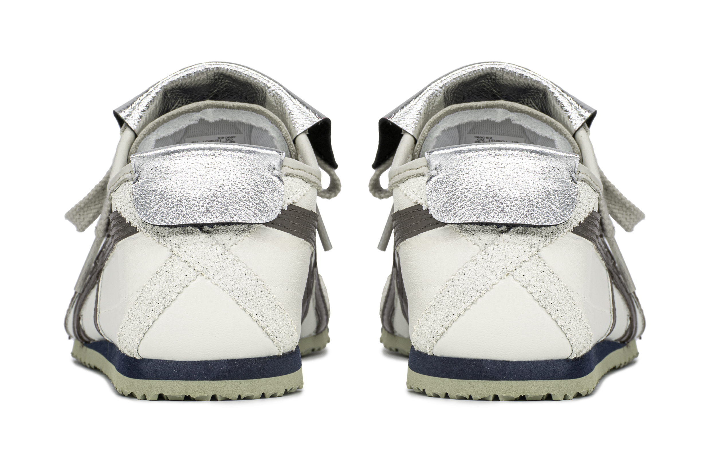 Shop [定制鞋款] Onitsuka Tiger Mexico 66 '月光银棕' DL408-1659(TeamA-银月暮尘S-BOX)