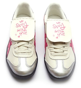 【定製球鞋】Onitsuka Tiger鬼塚虎 Tokuten 氣泡水母 虛擬戀人 千禧辣妹 芭比風 防滑耐磨 低幫 板鞋 男女同款 銀粉 Shop 【定製球鞋】Onitsuka Tiger鬼塚虎 Tokuten 氣泡水母 虛擬戀人 千禧辣妹 芭比風 防滑耐磨 低幫 板鞋 男女同款 銀粉