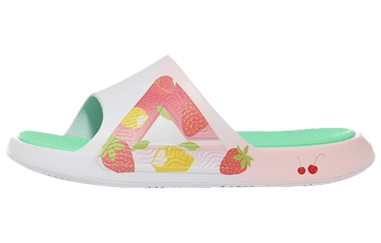 [Custom Shoes] Peak Slide 'Fruit Season White-Green-Pink'