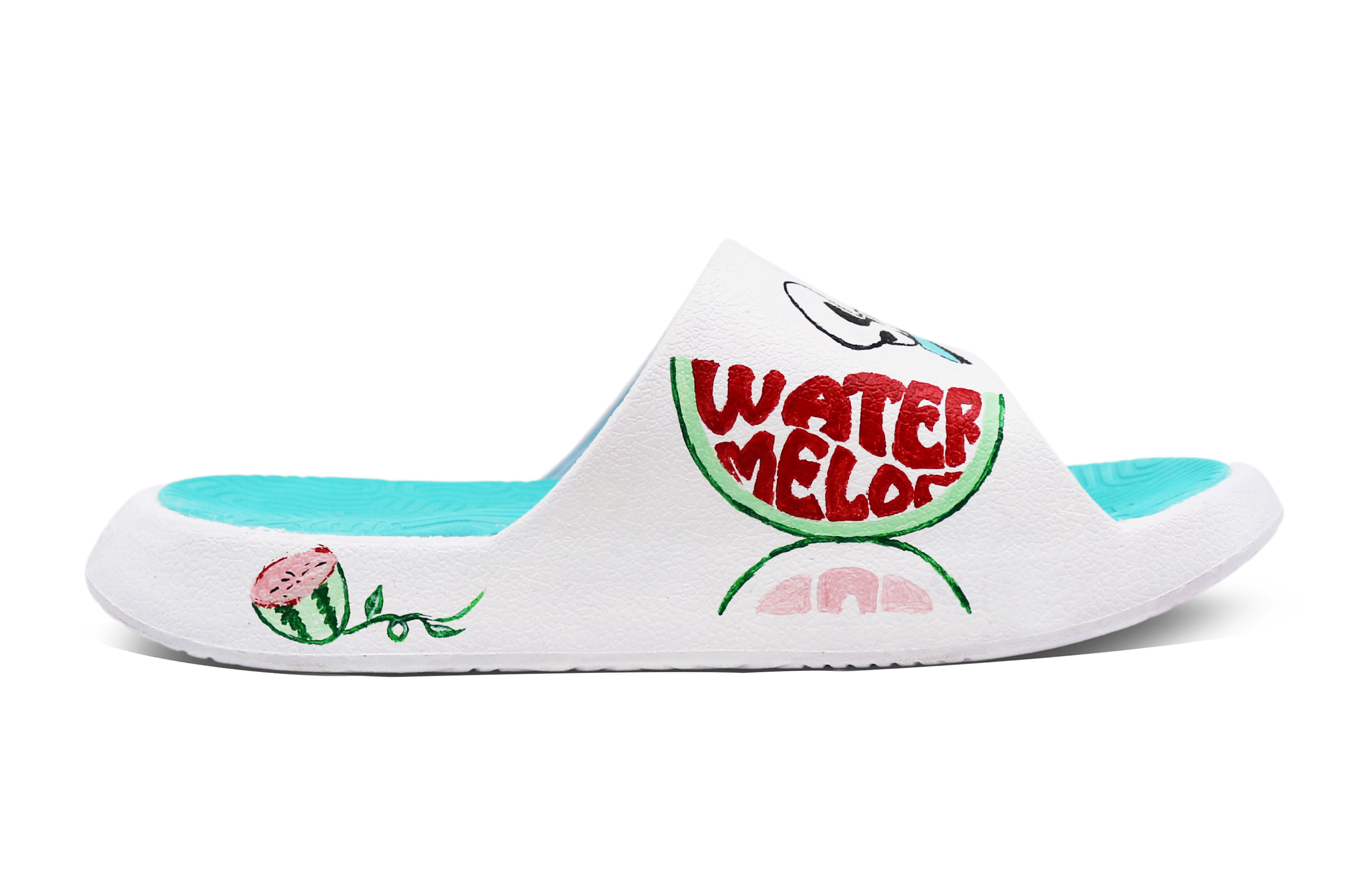 [Custom Shoes] Peak Tai Chi 1.0 Slide 'Fruity Summer Party - Red Green' 圖 2