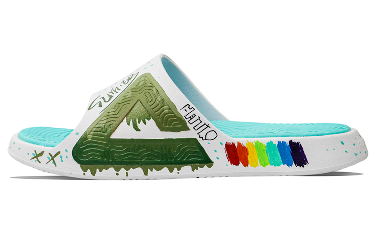 [Custom Shoes] Peak Tai Chi Slide 'Ice Cream Graffiti'