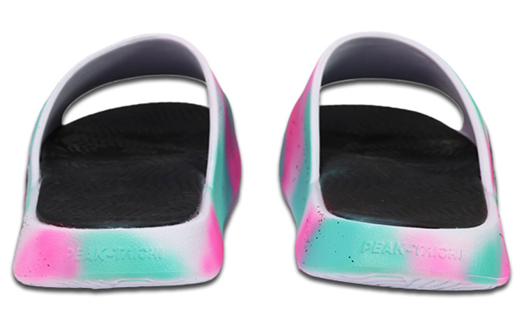 [Custom Shoes] Peak Taichi 'South Beach Coconut Trees Gradient Pink and Green Slides' 圖 5
