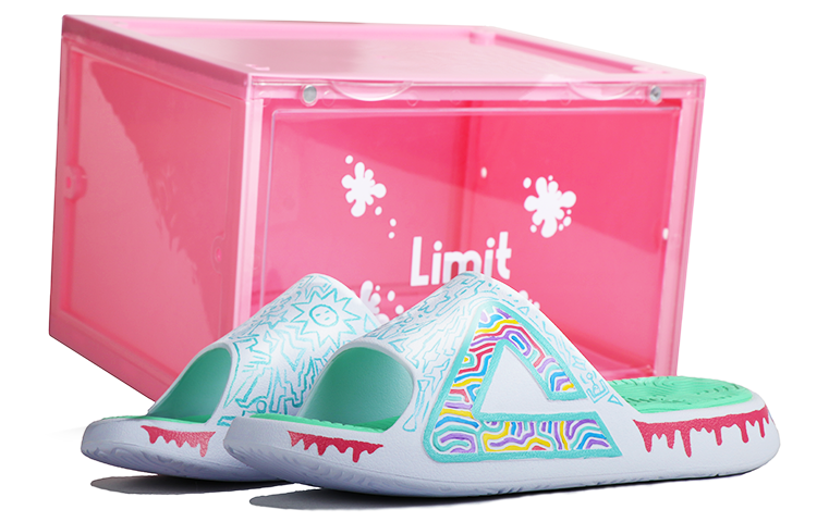 [Custom Shoes] Peak Taichi 'Valentine's Day Anime Graffiti'