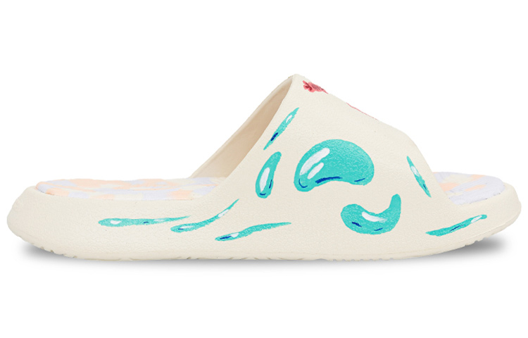 [Custom Shoes] Peak Taichi Pink Slides 'Summer Fun Water Park' 圖 2