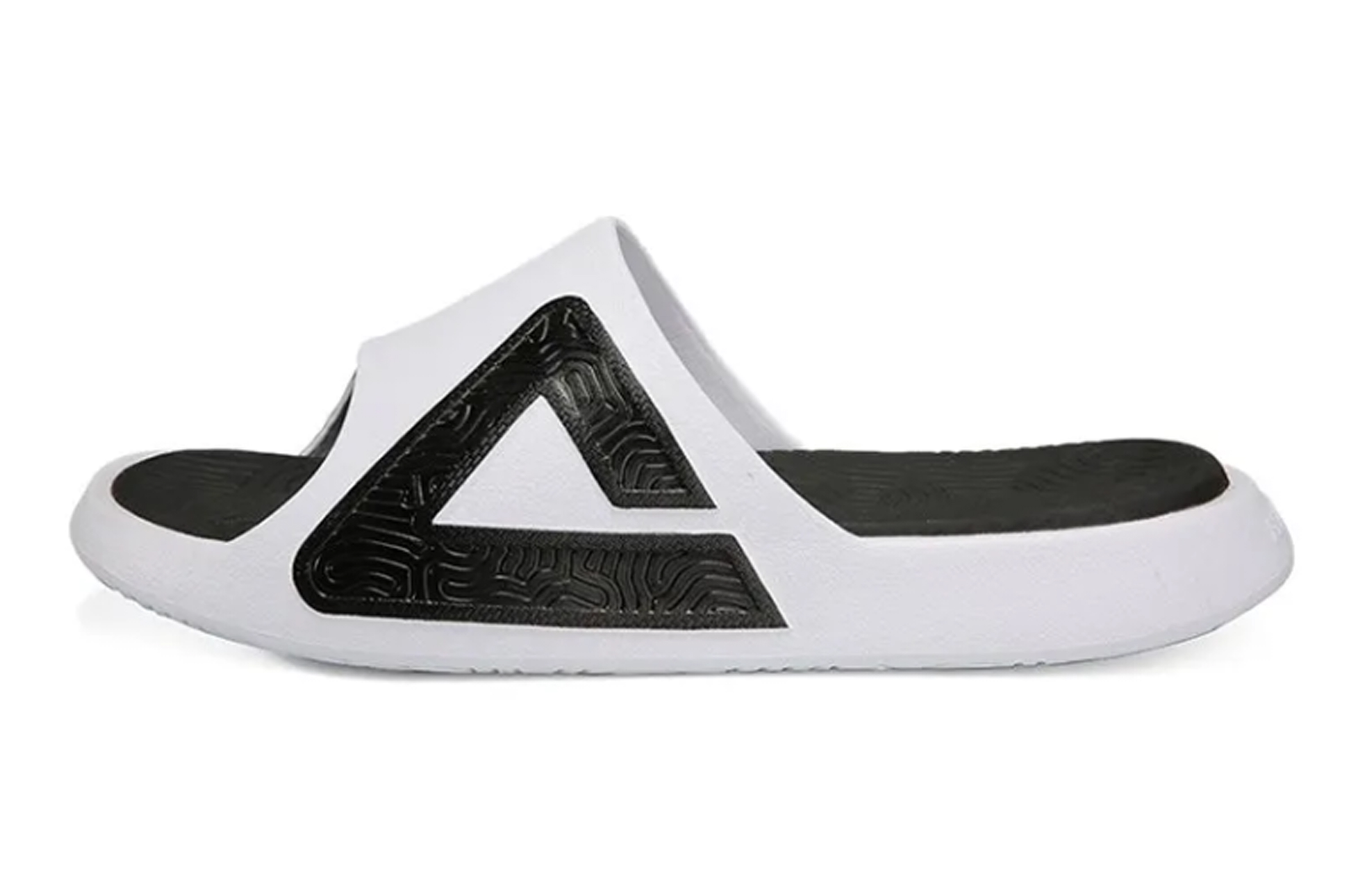 [Custom Shoes] Peak TaiChi Sandals 'Ink Lotus White-Black' 圖 6