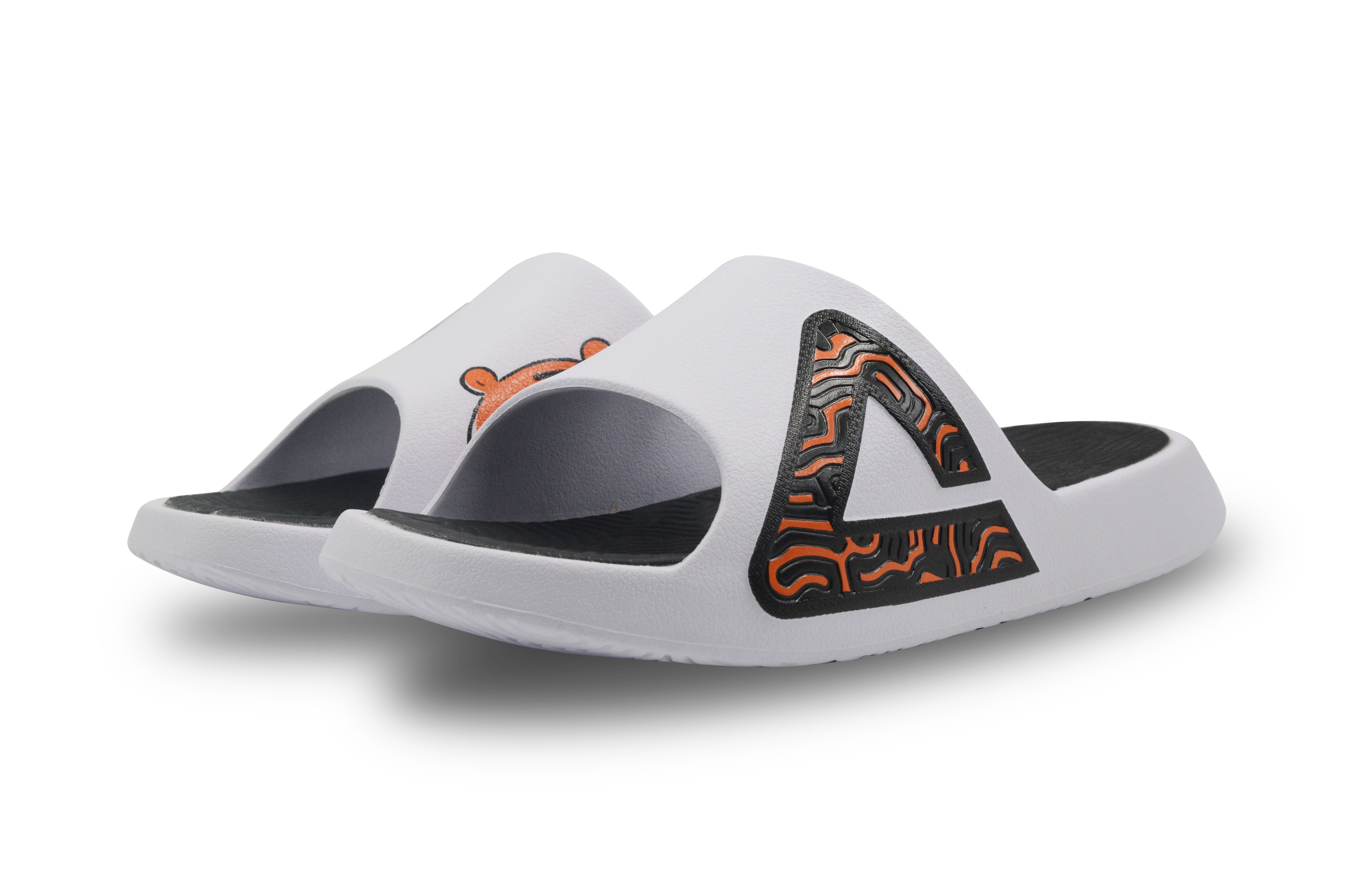 [Custom Shoes] Peak Taichi Sandals 'Zodiac Tiger Graffiti White Black' 圖 3
