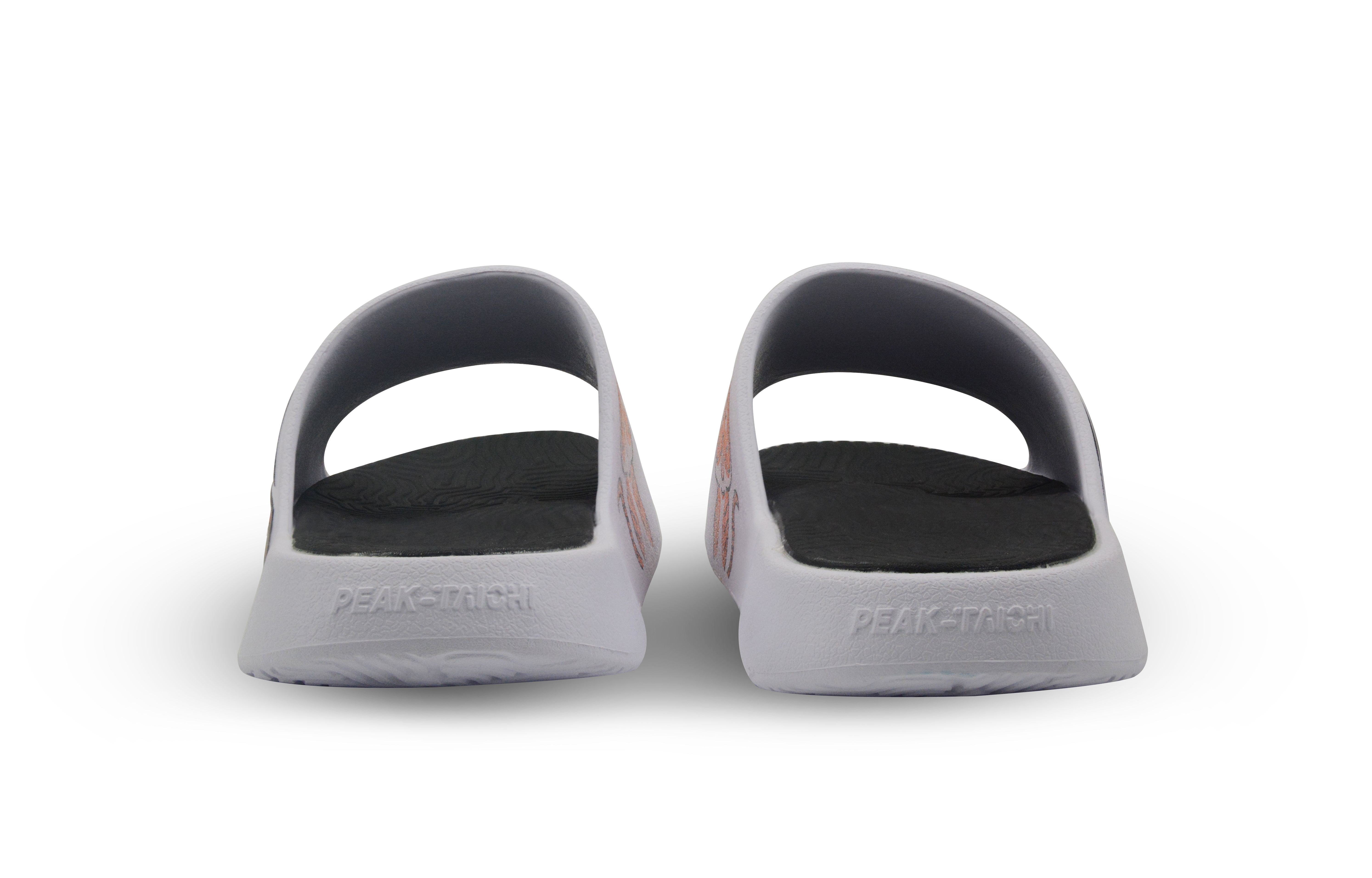 [Custom Shoes] Peak Taichi Sandals 'Zodiac Tiger Graffiti White Black' 圖 5