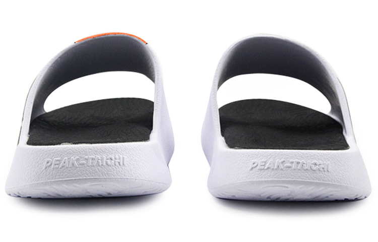 [Custom Shoes] Peak TaiChi Slide 'Black Cat Orange Pumpkin Graffiti' 圖 5