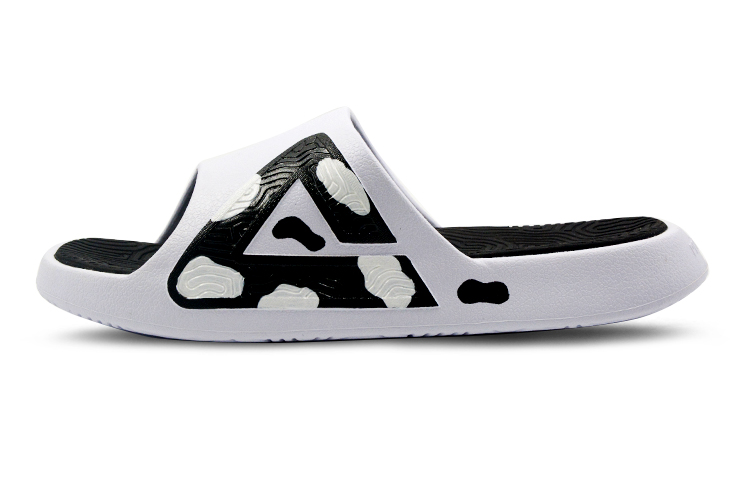 Buy 【客製球鞋】匹克 態極 牛氣衝天 塗鴉 十二生肖之牛 運動拖鞋 男款 黑白