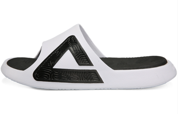 Sizing 【客製球鞋】匹克 態極 牛氣衝天 塗鴉 十二生肖之牛 運動拖鞋 男款 黑白