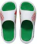 Shop 【カスタムシューズ】ピークタオチスライド「メルティングポプシクル」 E92037L白绿(Team10-高温预警QD)