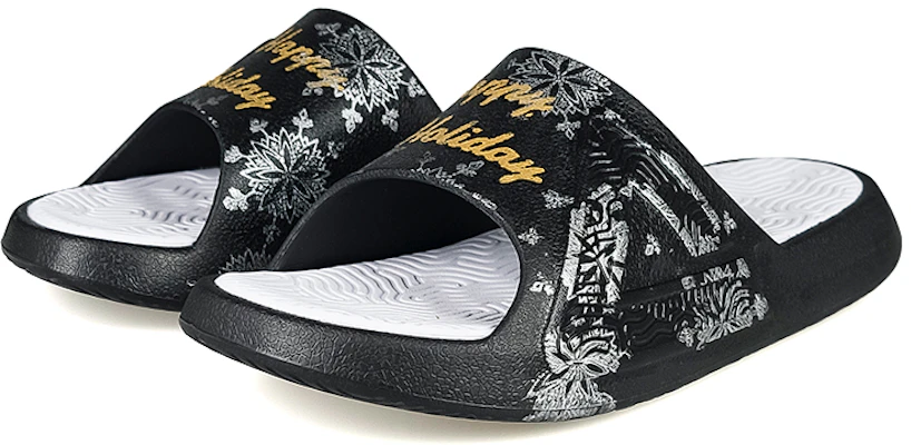 Peak Taichi Slide "Copo de Nieve" Oro/Plata E92037L黑白(TeamNine-节日雪花) Lookbook Peak Taichi Slide "Copo de Nieve" Oro/Plata E92037L黑白(TeamNine-节日雪花)
