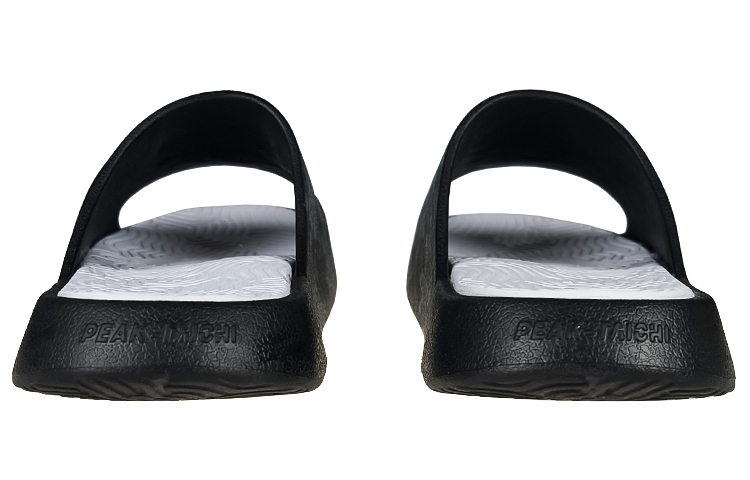 [Custom Shoes] Peak Taichi Slide 'Winter Snowflake Black White Gold Silver' 圖 4