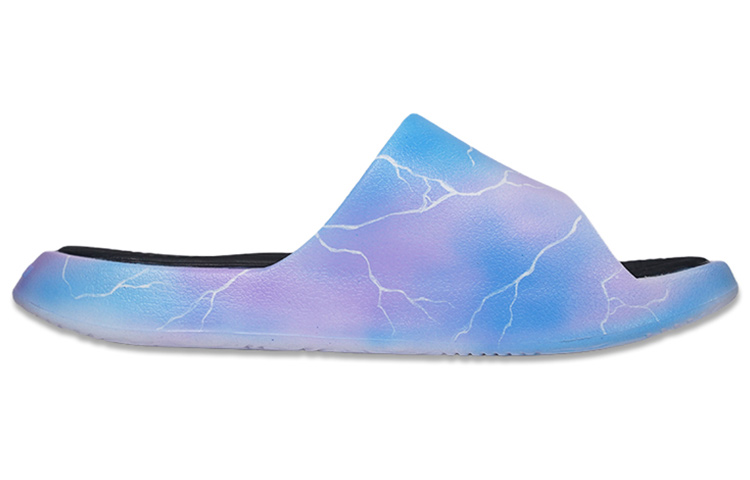 [Custom Shoes] Peak Taichi Slides 'Cyberpunk Star Trek Graffiti' 圖 2