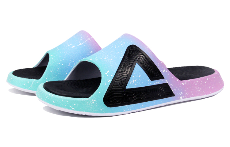 [Custom Shoes] Peak Taichi Slides 'May Day Cotton Candy Ice Cream' 圖 3