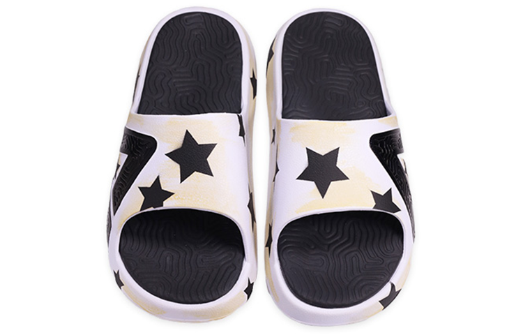 [Custom Shoes] Peak Taichi Slides 'Pentagram Graffiti' 圖 4