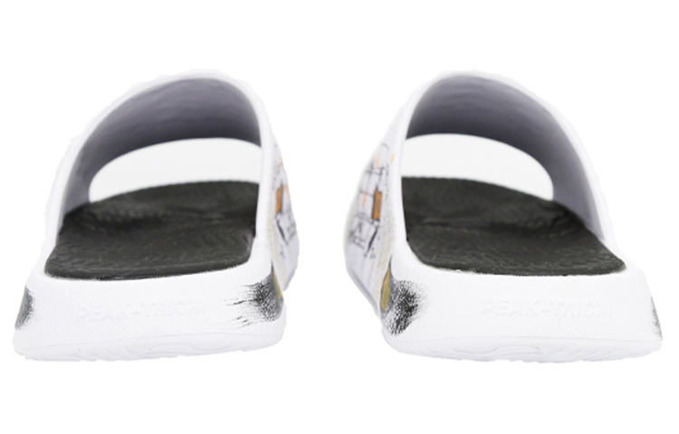 [Custom Shoes] Peak Taichi Yellow Black 'Cartoon Graffiti - Box' 圖 5