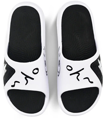 피크 타이지 올빼미 그래피티 슬라이드 (흑백, 국조) E92037L白黑(Team9-男款涂鸦猫头鹰) Shop 피크 타이지 올빼미 그래피티 슬라이드 (흑백, 국조) E92037L白黑(Team9-男款涂鸦猫头鹰)