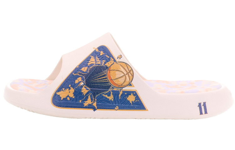 [Custom Shoes] Peak TaiJi Slide 'Canvas White'