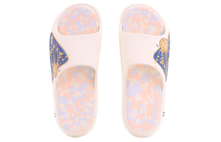 [Custom Shoes] Peak TaiJi Slide 'Canvas White' 圖 4