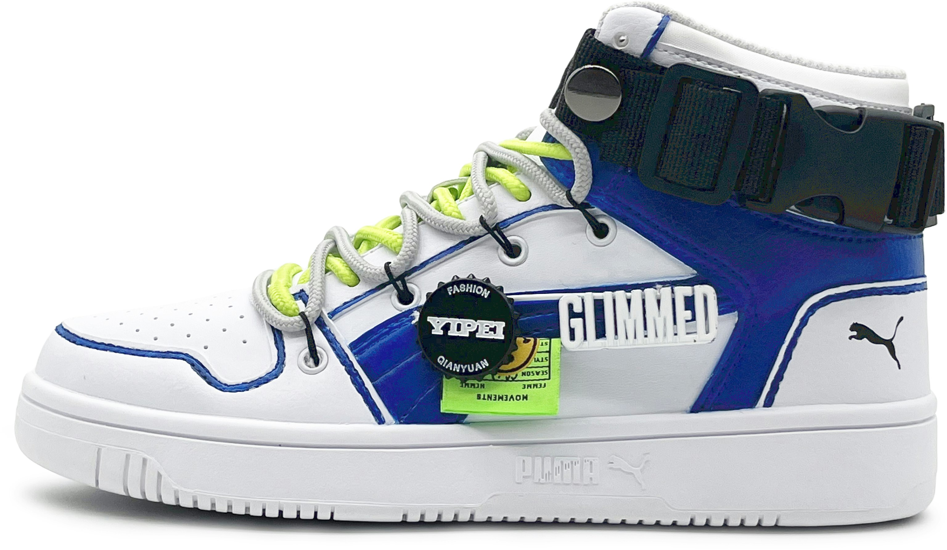 custom-shoes-puma-rebound-layup-white-blue-cyber-mechanic