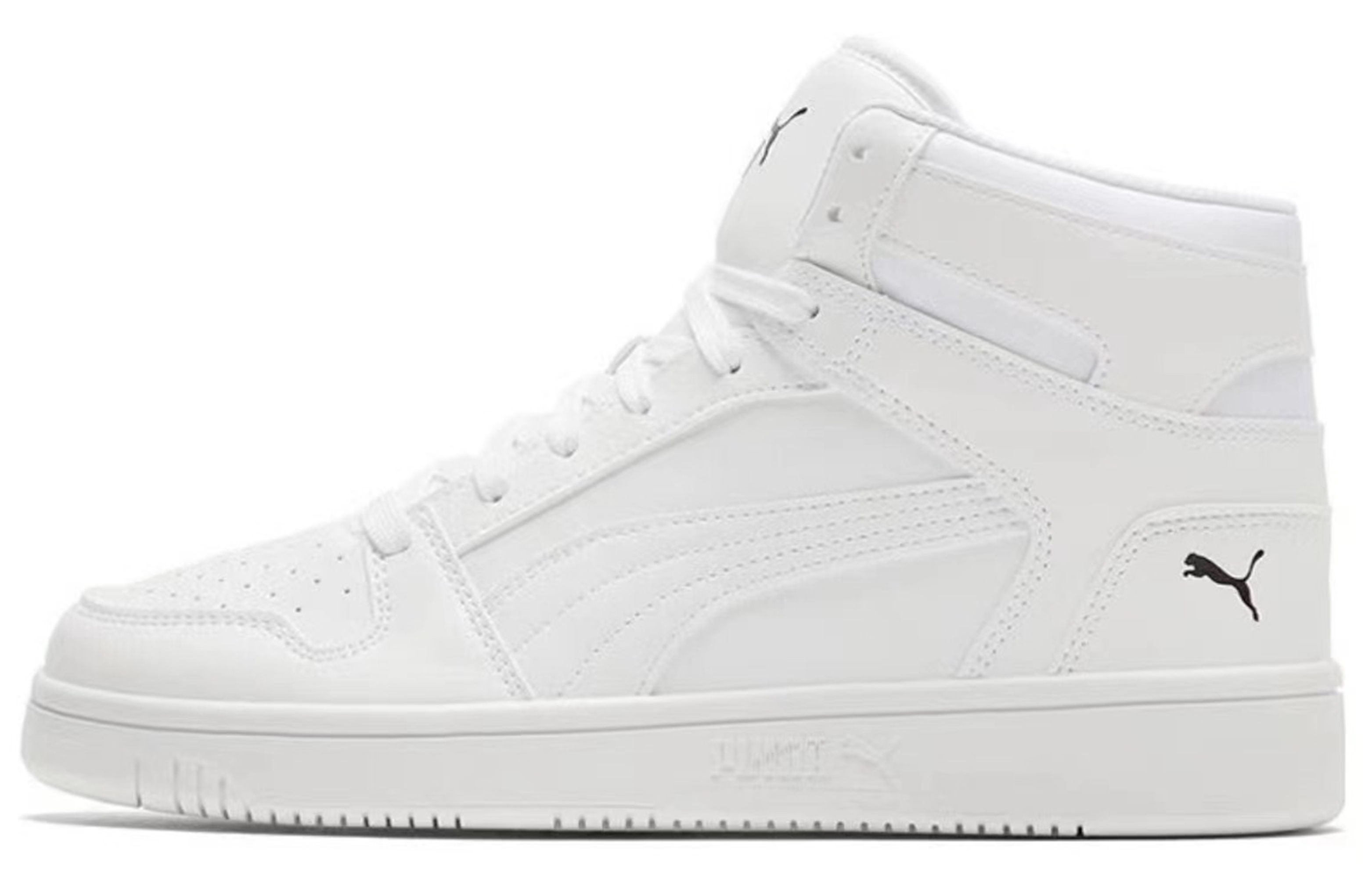 Details for 【訂製球鞋】 PUMA Rebound Layup Sneakers 機械師 賽博 撞色 解構 雙鞋帶 實戰 舒適潮流 減震防滑 高筒籃球鞋 男女同款 白藍