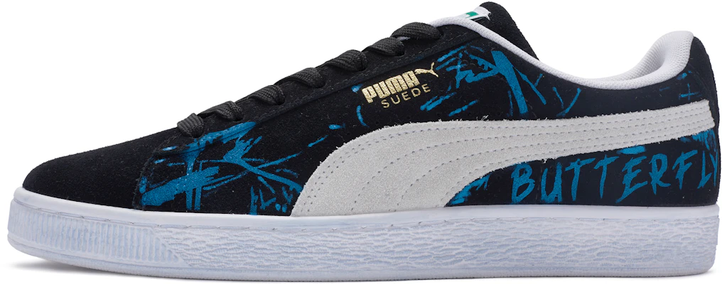 푸마 스웨이드 클래식 '검흰파 나비 그라피티' 352634-03(TeamR-男女款燕尾蝶QD) Buy 푸마 스웨이드 클래식 '검흰파 나비 그라피티' 352634-03(TeamR-男女款燕尾蝶QD)