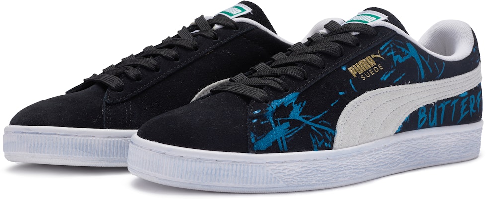 푸마 스웨이드 클래식 '검흰파 나비 그라피티' 352634-03(TeamR-男女款燕尾蝶QD) Lookbook 푸마 스웨이드 클래식 '검흰파 나비 그라피티' 352634-03(TeamR-男女款燕尾蝶QD)