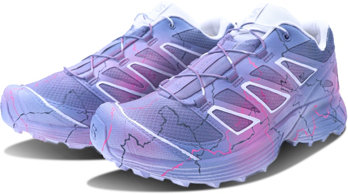 【訂製球鞋】 SALOMON薩洛蒙 炫彩驚雷 粉紫漸變 賽博 科幻 戶外風越野運動 合成皮減震耐磨 低筒 休閒跑步鞋 男女同款 粉紫 Shop 【訂製球鞋】 SALOMON薩洛蒙 炫彩驚雷 粉紫漸變 賽博 科幻 戶外風越野運動 合成皮減震耐磨 低筒 休閒跑步鞋 男女同款 粉紫