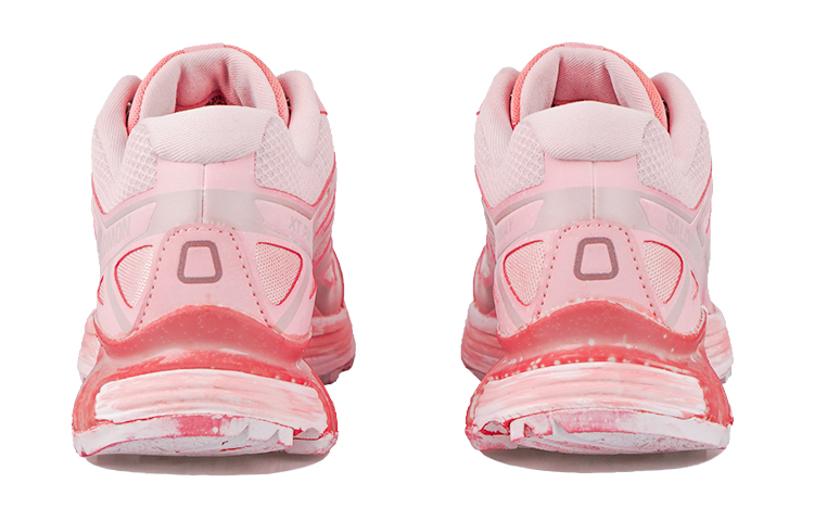 Details for 【客製化運動鞋】  SALOMON薩洛蒙  RISK 櫻花飄落 浸染 不均勻 春夏 潮流 緩震耐磨 低筒 休閒跑步鞋 男女通用 粉紅色