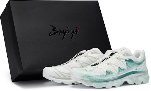 【訂製球鞋】 SALOMON薩洛蒙 XT-6 811製造 禪意新中式系列 心有山海 特殊鞋盒 東方美學 低筒 休閒跑步鞋 男女同款 白綠 Buy 【訂製球鞋】 SALOMON薩洛蒙 XT-6 811製造 禪意新中式系列 心有山海 特殊鞋盒 東方美學 低筒 休閒跑步鞋 男女同款 白綠