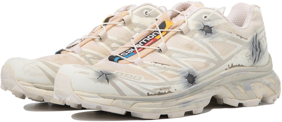 【定制球鞋】SALOMON薩洛蒙 XT-6 ADV 特殊鞋盒 戰神勳章 做舊 運動 低幫 跑步鞋 男女同款 灰黃 Lookbook 【定制球鞋】SALOMON薩洛蒙 XT-6 ADV 特殊鞋盒 戰神勳章 做舊 運動 低幫 跑步鞋 男女同款 灰黃