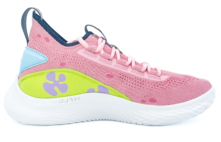 Order [定制鞋] 安德玛 Curry 8 '派大星粉色' 3024785-111(Team91-海绵宝宝系列A014)