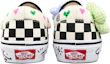 Shop 【カスタムシューズ】ヴァンズ クラシック スリッポン 'グラフィティ フローラル チェッカーボード' VN-0EYEBWW(Team13-涂鸦小花)