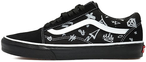 Zapatillas Vans Old Skool 'Graffiti Geométrico Negro' VN000D3HY28(Team10-个性涂鸦男女黑白QD) Buy Zapatillas Vans Old Skool 'Graffiti Geométrico Negro' VN000D3HY28(Team10-个性涂鸦男女黑白QD)