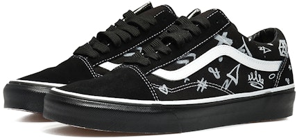 Zapatillas Vans Old Skool 'Graffiti Geométrico Negro' VN000D3HY28(Team10-个性涂鸦男女黑白QD) Lookbook Zapatillas Vans Old Skool 'Graffiti Geométrico Negro' VN000D3HY28(Team10-个性涂鸦男女黑白QD)