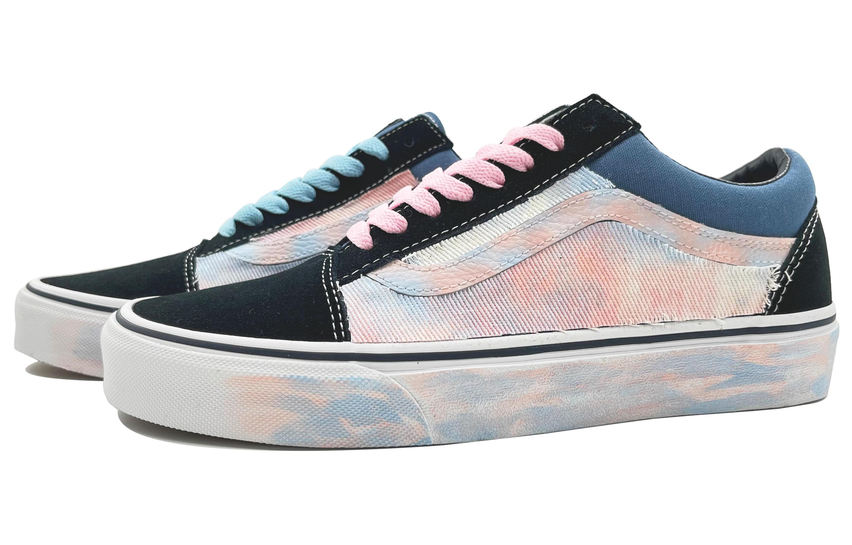 Lookbook [定制鞋款] Vans Old Skool '涂鸦云幻想' VN000D3HNVY(Team113-彩云幻想)