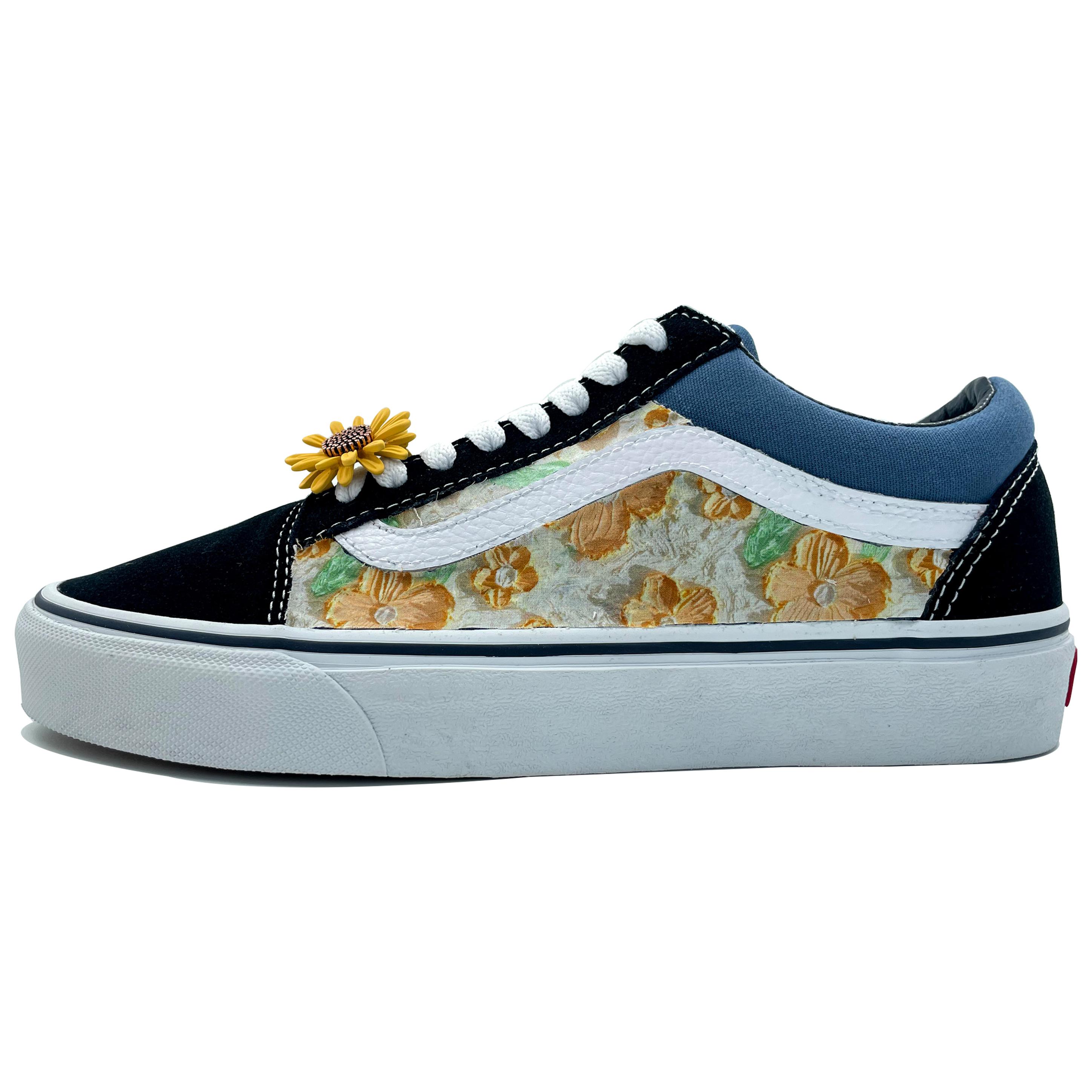 [Custom Shoes] Vans Old Skool 'Navy Daisy'